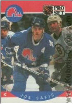 NHL 1990-91 Pro Set - No 257 - Joe Sakic