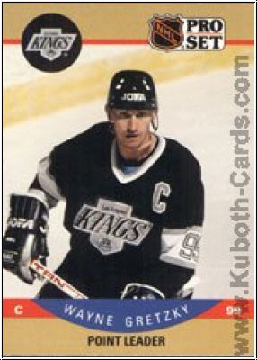 NHL 1990-91 Pro Set - No 394 - Wayne Gretzky