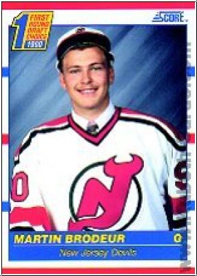 NHL 1990-91 Score - No 439 - Martin Brodeur