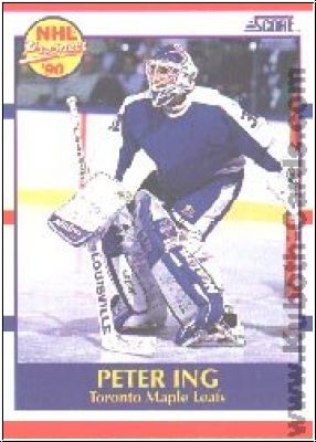 NHL 1990-91 Score - No 414 - Peter Ing
