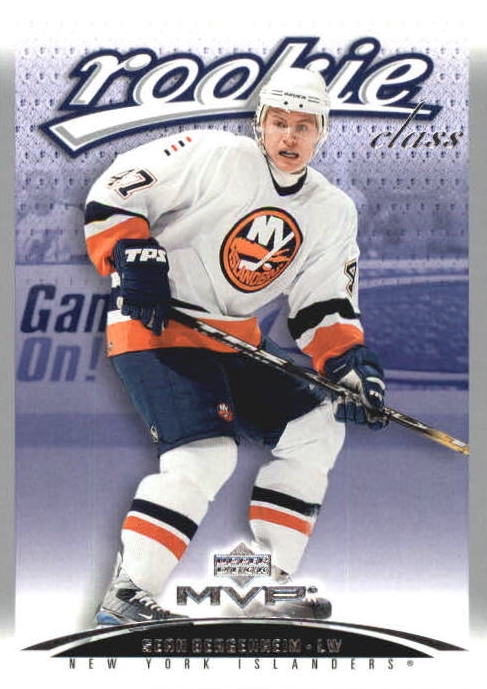 NHL 2003-04 Upper Deck MVP - No. 454 - Sean Bergenheim