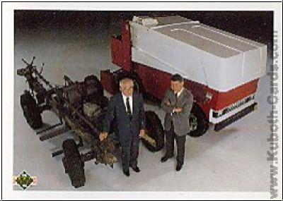 NHL 1990-91 Upper Deck French - No 549 - Frank J. Zamboni