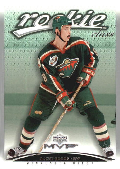 NHL 2003-04 Upper Deck MVP - No 455 - Brent Burns