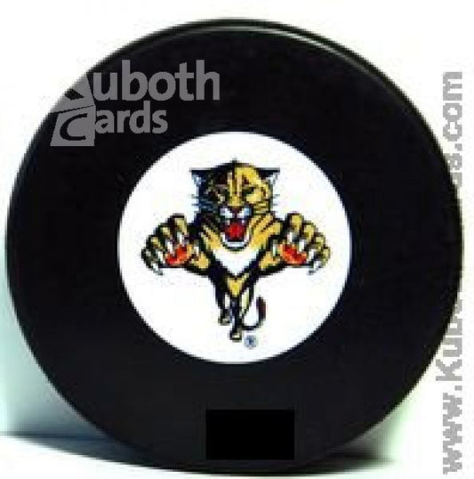 NHL Autograph Logo Souvenir Puck - Florida Panthers