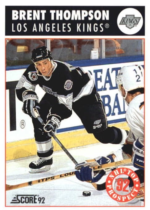 NHL 1992/93 Score - No 455 - Brent Thompson