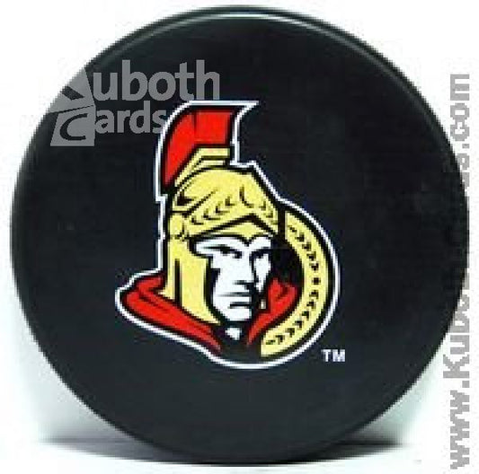 NHL Basic Team Logo Souvenir Puck - Ottawa Senators