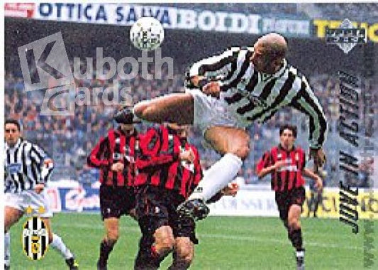 Fussball 1994 / 95 Juventus Turin - No 47 - Robeto Baggio