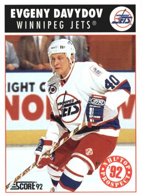 NHL 1992/93 Score - No 456 - Evgeny Davydov