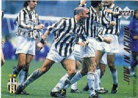 Fussball 1994 / 95 Juventus Turin - No 51 - Juve in Action