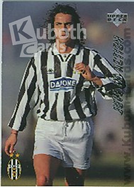 Fussball 1994 / 95 Juventus Turin - No 55 - Juve in Action