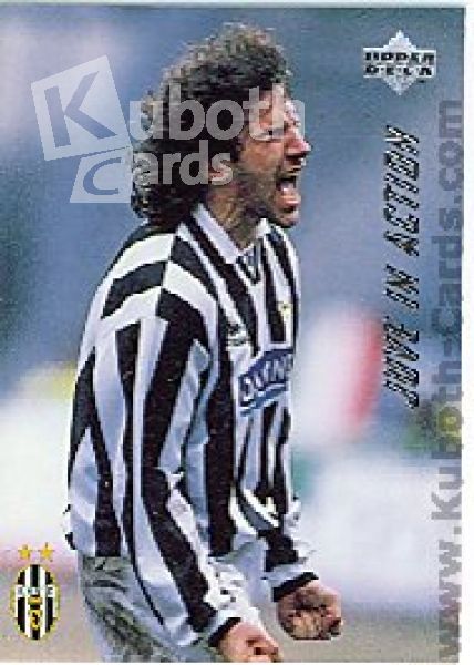 Fussball 1994 / 95 Juventus Turin - No 56 - Juve in Action