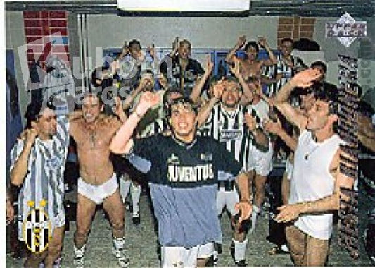 Fussball 1994 / 95 Juventus Turin - No 85 - Fiesta Bianconera