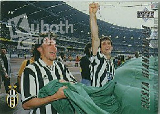 Fussball 1994 / 95 Juventus Turin - No 87 - Fiesta Bianconera