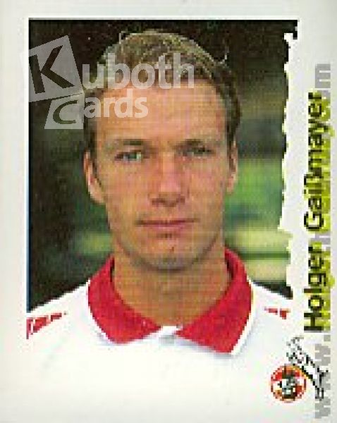 Fussball 1996 / 97 Bundesliga Panini - No 135 - Holger Gaißmayer
