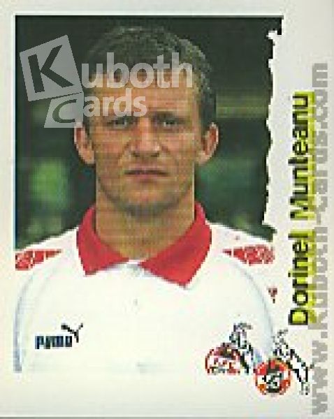 Fussball 1996 / 97 Bundesliga Panini - No 132 - Doriel Munteanu