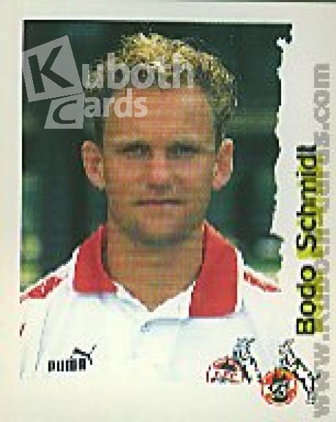 Fussball 1996 / 97 Bundesliga Panini - No 128 - Bodo Schmidt