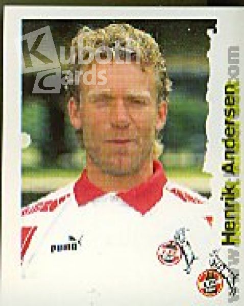 Fussball 1996 / 97 Bundesliga Panini - No 131 - Henrik Andersen