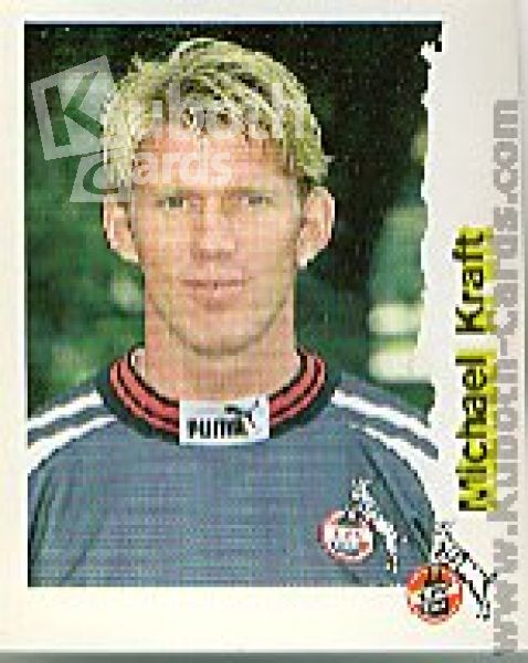 Fussball 1996 / 97 Bundesliga Panini - No 124 - Michael Kraft