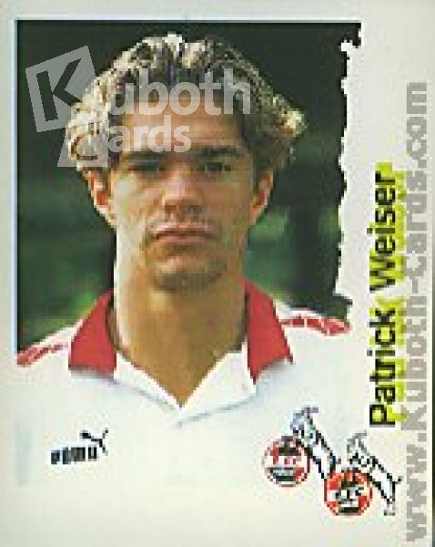Fussball 1996 / 97 Bundesliga Panini - No 130 - Patrick Weiser