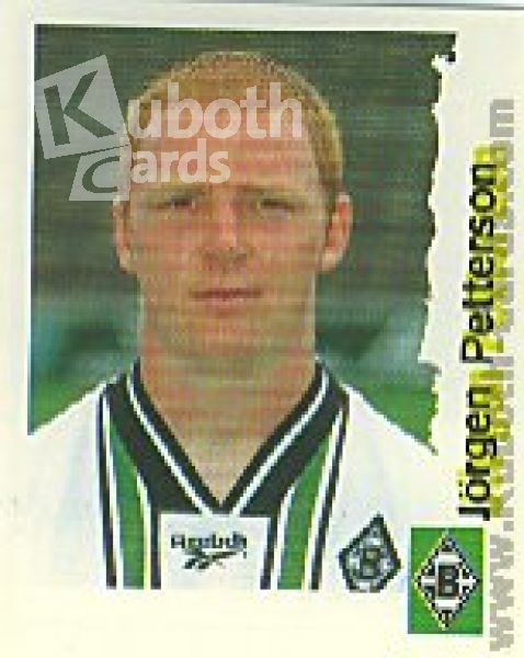 Fussball 1996 / 97 Bundesliga Panini - No 160 - Jörgen Petterson