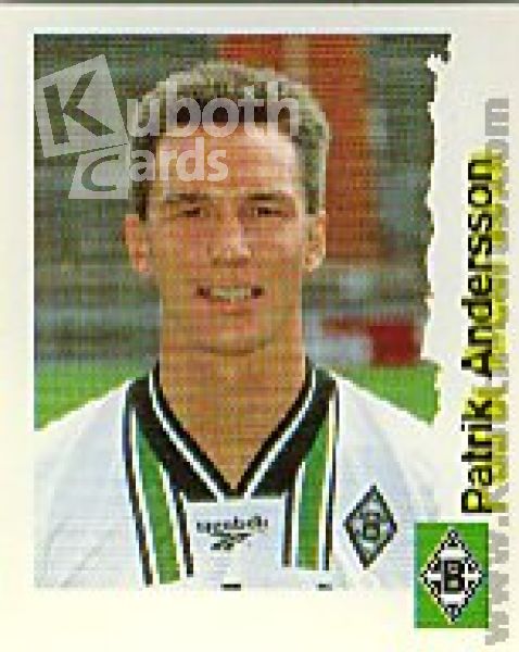Fussball 1996 / 97 Bundesliga Panini - No 151 - Patrik Andersson