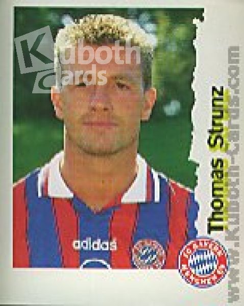 Fussball 1996 / 97 Bundesliga Panini - No 168 - Thomas Strunz