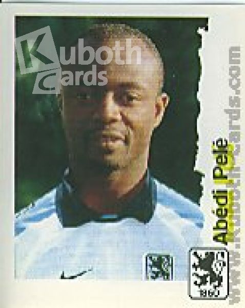 Fussball 1996 / 97 Bundesliga Panini - No 186 - Abédi Pelé