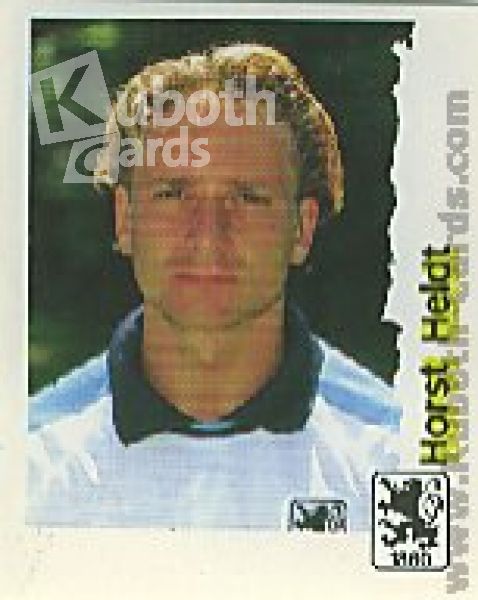 Fussball 1996 / 97 Bundesliga Panini - No 181 - Horst Heldt