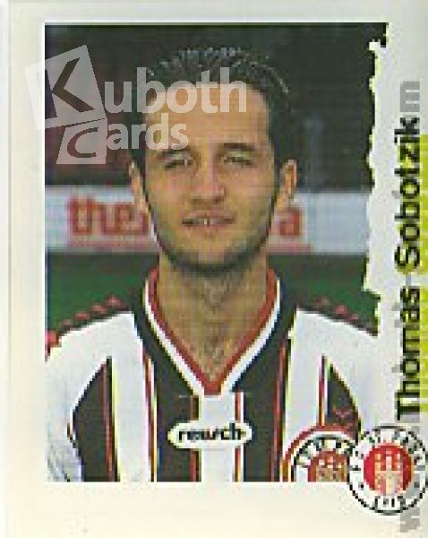 Fussball 1996 / 97 Bundesliga Panini - No 196 - Thomas Sobotzik