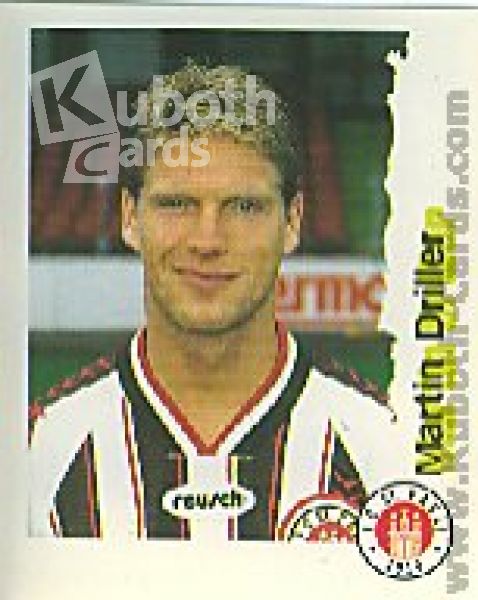 Fussball 1996 / 97 Bundesliga Panini - No 199 - Martin Driller