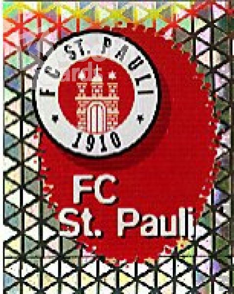 Fussball 1996 / 97 Bundesliga Panini - No 188 - Logo St. Pauli