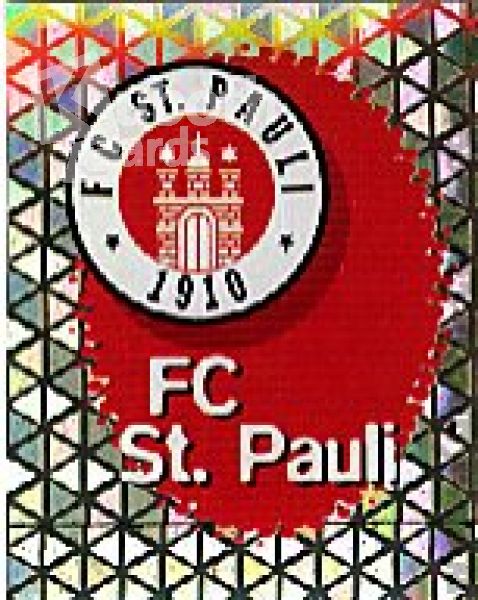 Fussball 1996 / 97 Bundesliga Panini - No 188 - Logo St. Pauli