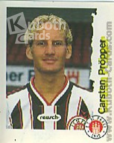 Fussball 1996 / 97 Bundesliga Panini - No 195 - Christian Pröppe