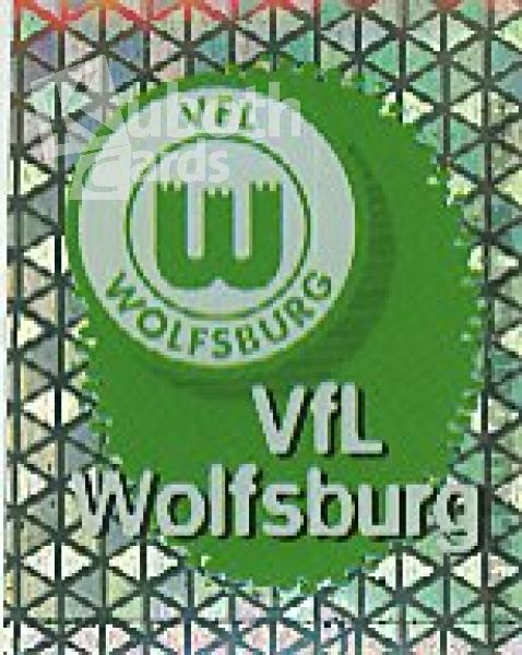 Fussball 1996 / 97 Bundesliga Panini - No 243 - Logo Wolfsburg