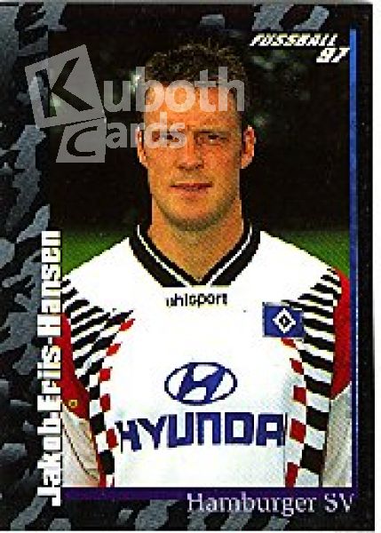 Fussball 1997 Panini - No 111 - Jakob Friis-Hansen