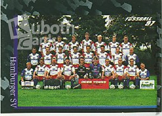 Fussball 1997 Panini - No 107 - Team Hamburg