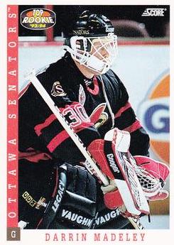 NHL 1993/94 Score Canadian - No 462 - Darrin Madeley