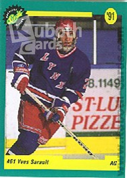 NHL 1991 Classic French - No 49 - Yves Sarault