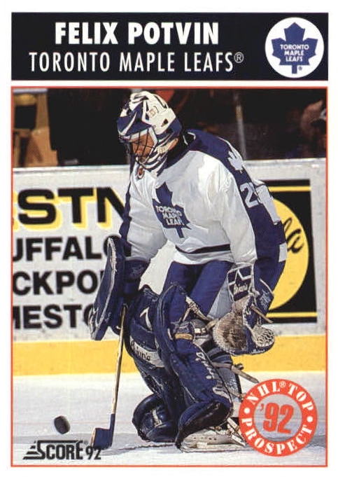NHL 1992/93 Score - No 472 - Felix Potvin