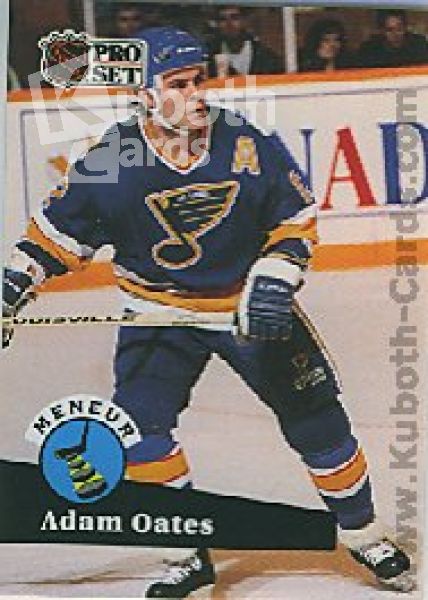 NHL 1991-92 ProSet French - No CC7 - Adam Oates