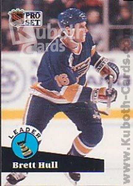 NHL 1991-92 ProSet - No CC6 - Brett Hull