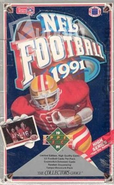 NFL 1991 Upper Deck High Series - Box