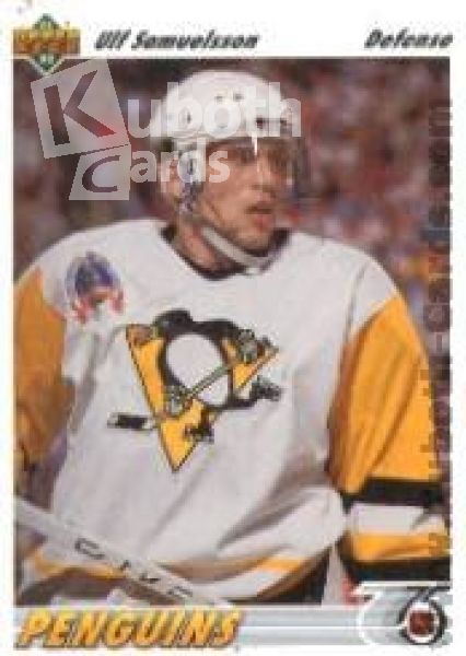 NHL 1991-92 Upper Deck - No 230 - Ulf Samuelsson