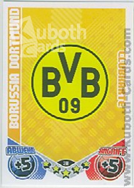Fussball 2011 / 12 Topps Match Attax - No 388 - Logo Dortmund