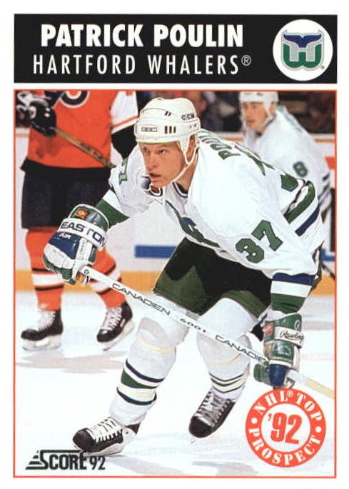 NHL 1992/93 Score - No 478 - Patrick Poulin