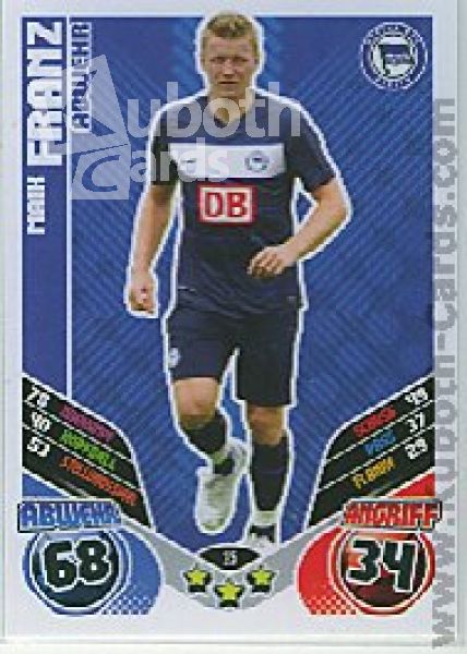 Fussball 2011 / 12 Topps Match Attax - No 25 - Maik Franz