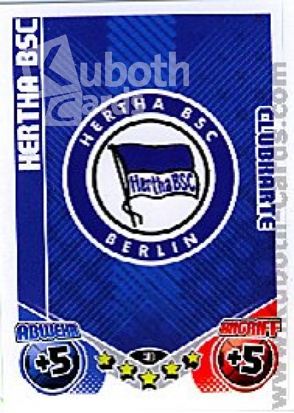 Fussball 2011 / 12 Topps Match Attax - No 400 - Logo Berlin