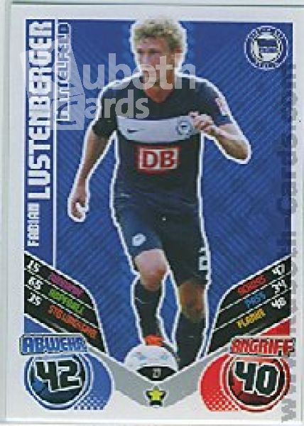 Fussball 2011 / 12 Topps Match Attax - No 27 - F. Lustenberger