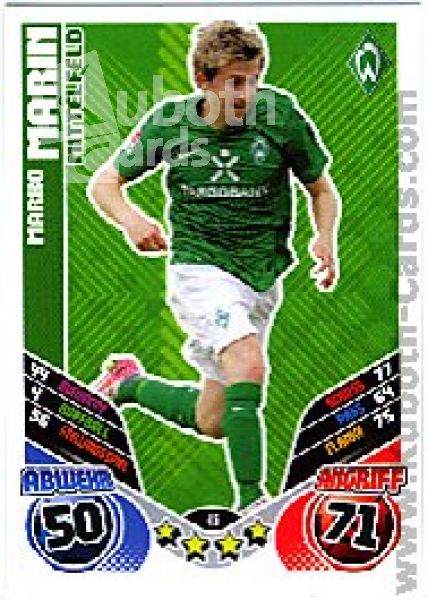 Fussball 2011 / 12 Topps Match Attax - No 46 - Marko Marin