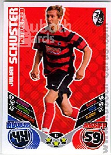 Fussball 2011 / 12 Topps Match Attax - No 84 - Julian Schuster